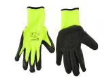 Pracovné rukavice oteplené na zimu GREEN č.9