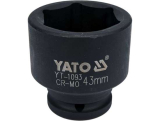 Nástrčný kľúč YATO pre rázový uťahovák 3/4'' 43 mm