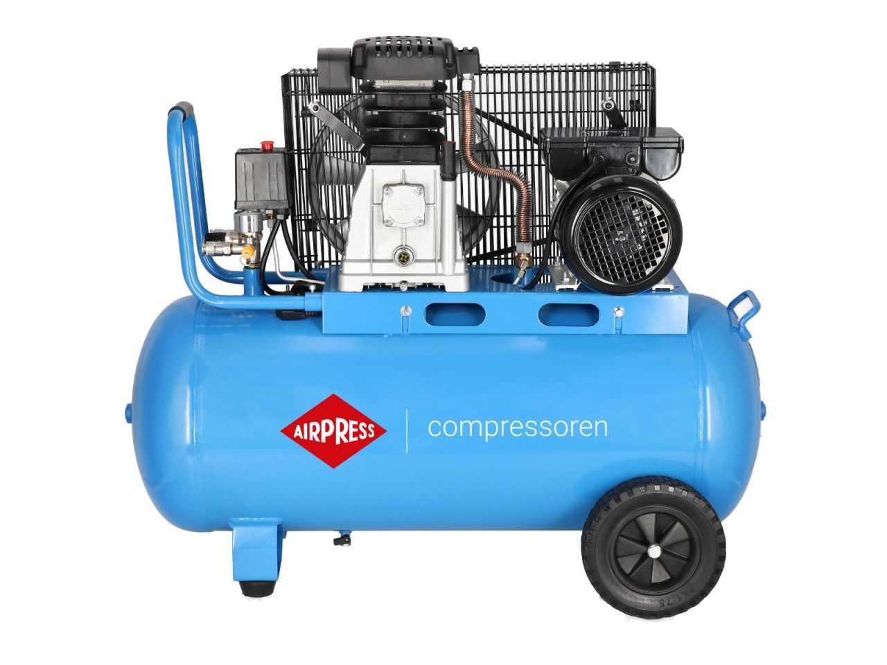 Piestový kompresor HL 340-90 10 bar 3 KM 272 l/min 90 l AIRPRESS