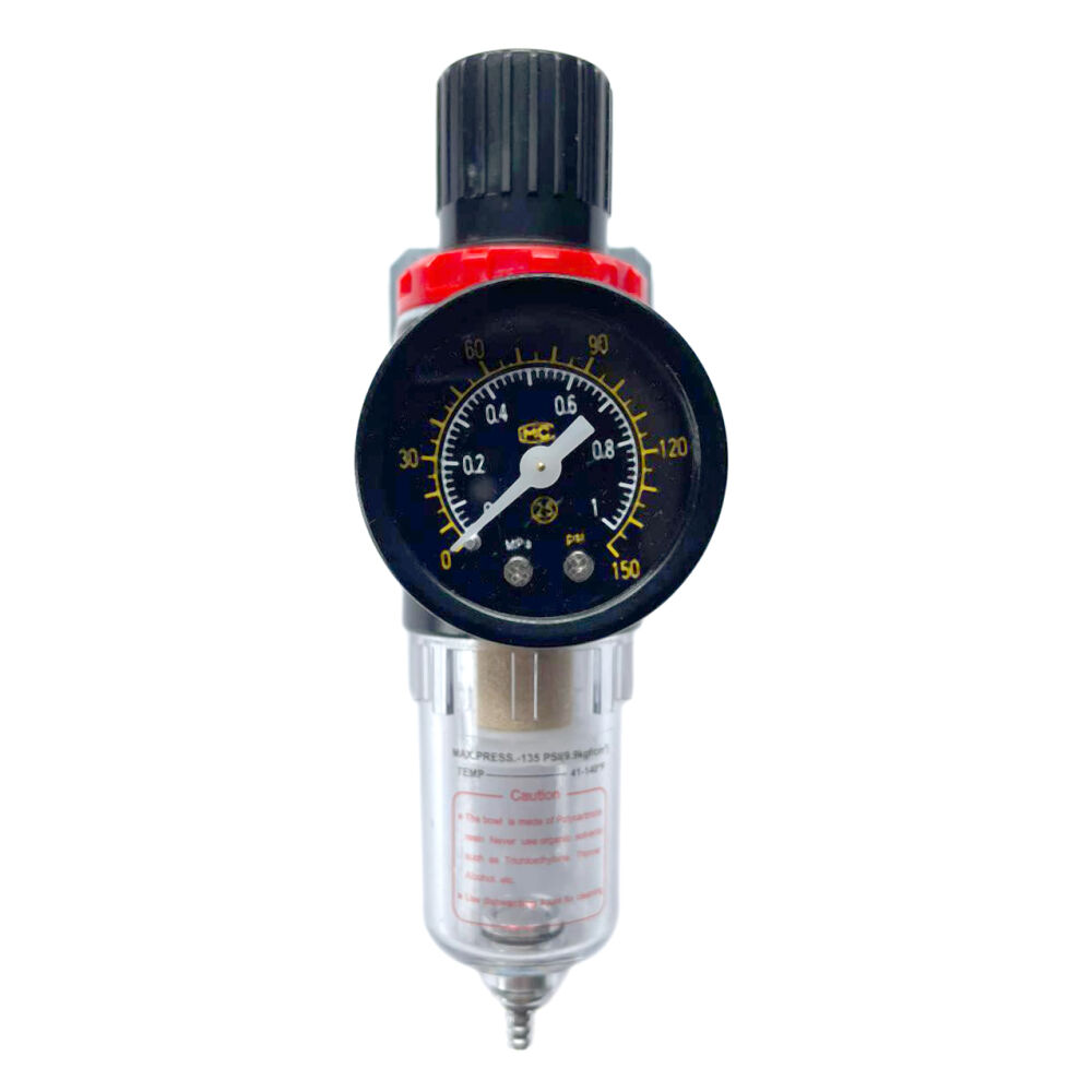 Regulátor tlaku s filtrom a manometrom 1/4" Tagred