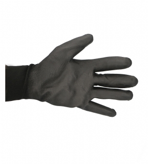 Pracovné rukavice PROTECT2U čierne S10