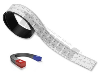 Flexibilný meter-magnetický, celková dĺžka 600 mm TRIUMF