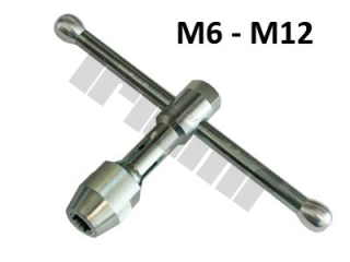 Extra pevný držiak na závitníky M6-M12, krátky - 115mm, hnací 6hran - 13mm TRIUMF