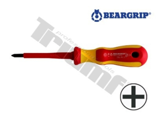 skrutkovač elektrikársky 2K séria 776 krížový PH4x200 mm izolovaný Beargrip xxx TRIUMF