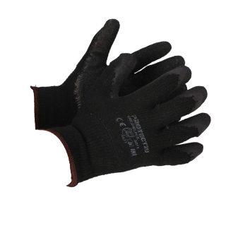 Pracovné rukavice PROTECT2U čierna S10