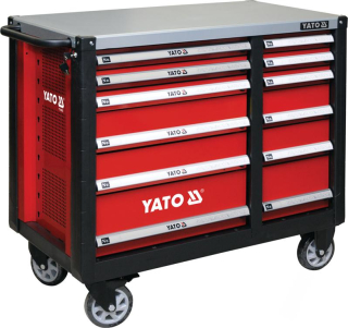 YATO Dielenský vozík 12 zásuviek