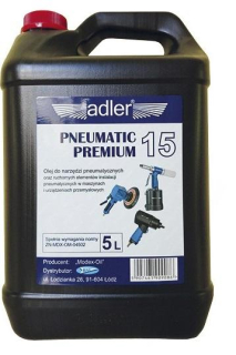Adler olej Pneumatic Premium 15 pre pneumatické náradie 5l