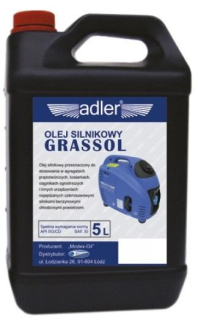 Adler Grassol olej pre elektrocentrály 5l