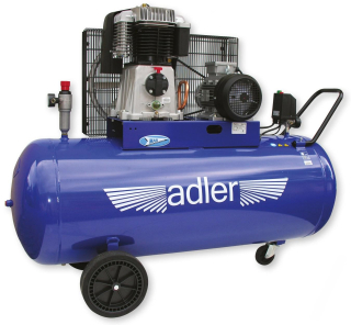 Adler olejový kompresor dvojvalcový AD 700-270-5,5TD 270l 10 bar