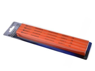 Sada 12 ks stolárskych ceruziek 245 mm HB 