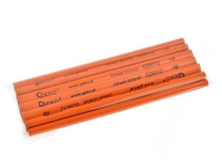 Sada 12 ks stolárskych ceruziek 180 mm HB 