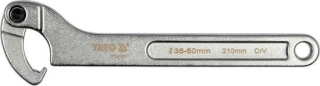 Hákový kľúč s nosom, kĺbový 35 - 50 mm  