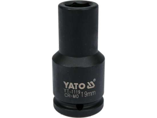 Nástrčný kľúč YATO pre rázový uťahovák dlhý 3/4'' 19 mm