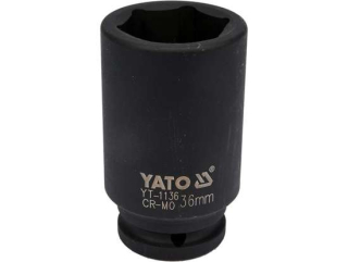Nástrčný kľúč YATO pre rázový uťahovák dlhý 3/4'' 36 mm