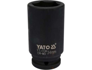 Nástrčný kľúč YATO pre rázový uťahovák dlhý 3/4'' 34 mm