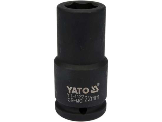 Nástrčný kľúč YATO pre rázový uťahovák dlhý 3/4'' 22 mm