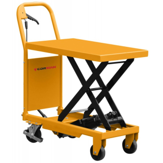 Nožnicový paletový vozík s zdvíhacou plošinou 150kg