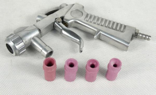 Pieskovacia pištoľ s dýzami 4ks - 4,5,6,7 mm